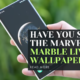 Have you seen the Marvelous Marble Live Wallpaper?