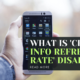 What is 'Cell Info Refresh Rate' disabled?