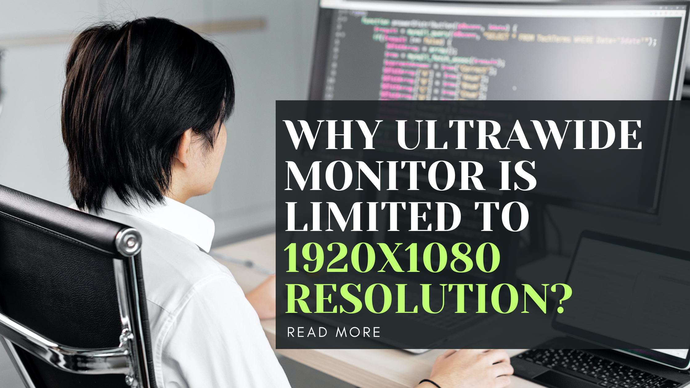 Ultrawide Monitor is Limited to 1920x1080