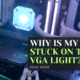 Why is my PC stuck on the VGA light