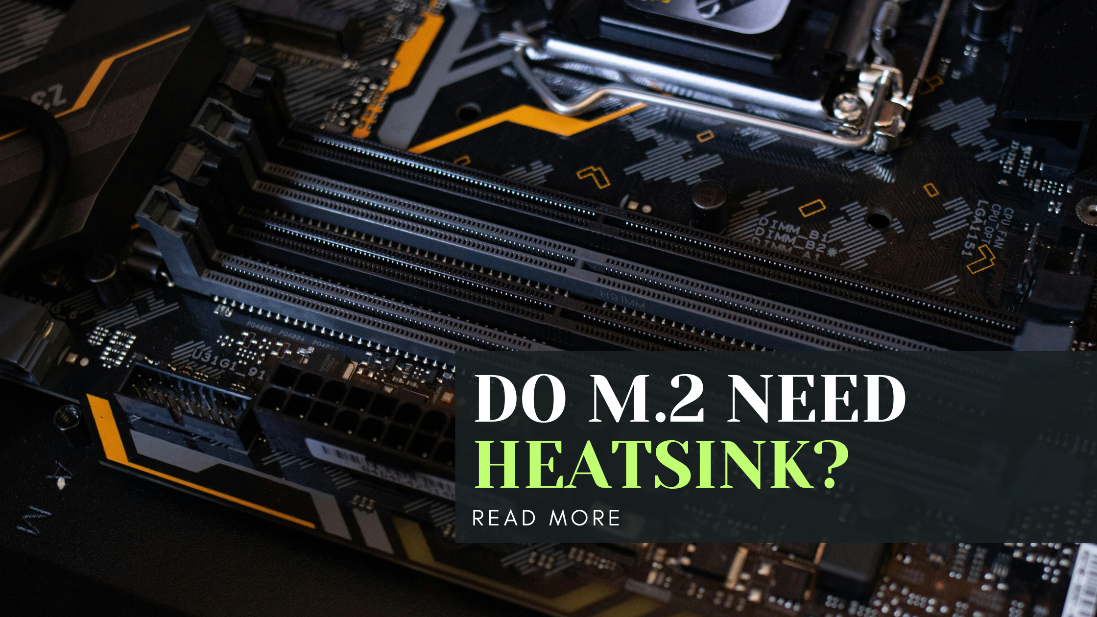 Do M.2 need heatsink?