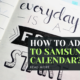 How to Add iCal to Samsung Calendar?