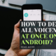 How to Delete All Voicemails at Once on Android?