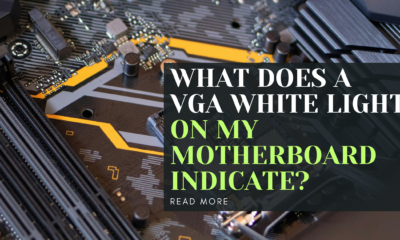 What Does a VGA White Light on My Motherboard Indicate?