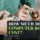 How much does computer repair cost?