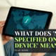 What Does 'No APN Specified on Device' Mean?