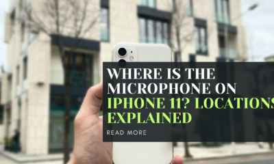 where is the microphone on iphone 11