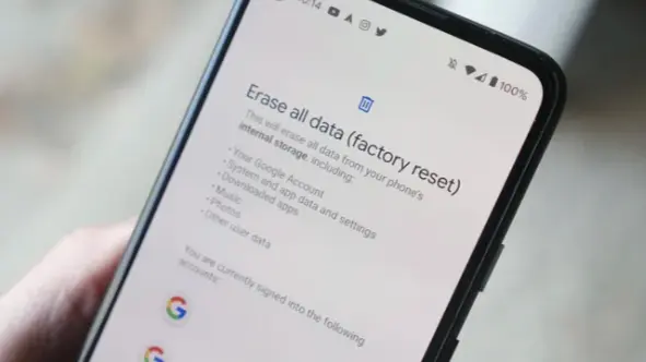 last factory reset date on your device