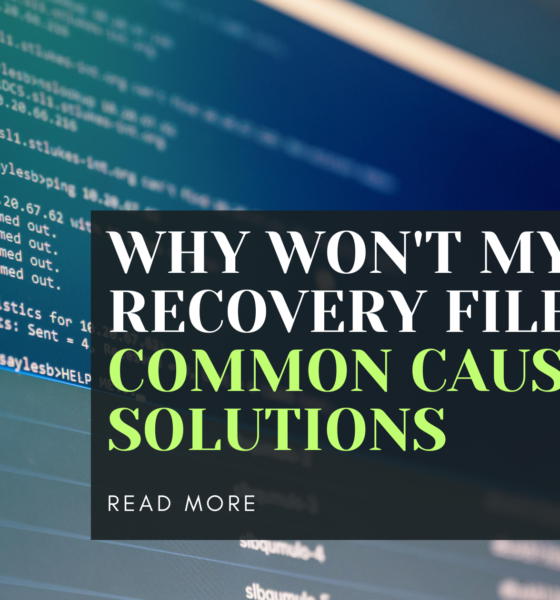 Why Won't My Recovery File Open? Common Causes and Solutions